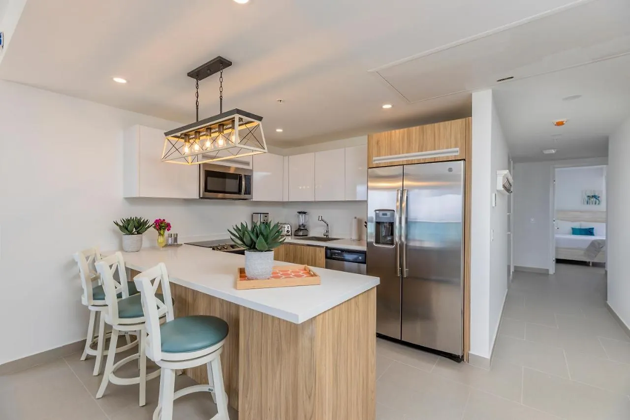 Apartment Azure Beach Residences Palm Beach Aruba